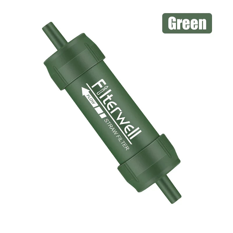 Mini Water Filter Straw Portable Micron Filtration