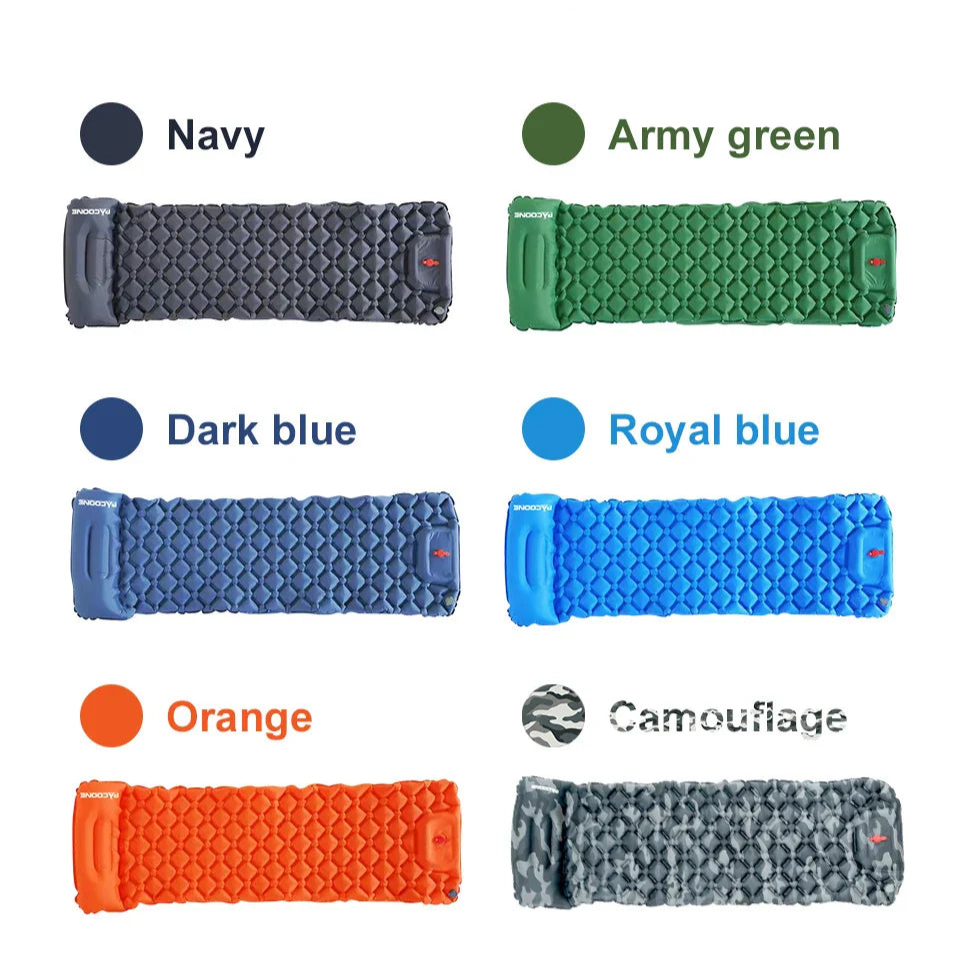 Camping Inflatable Mattress with Built-In Pump – AirSleep