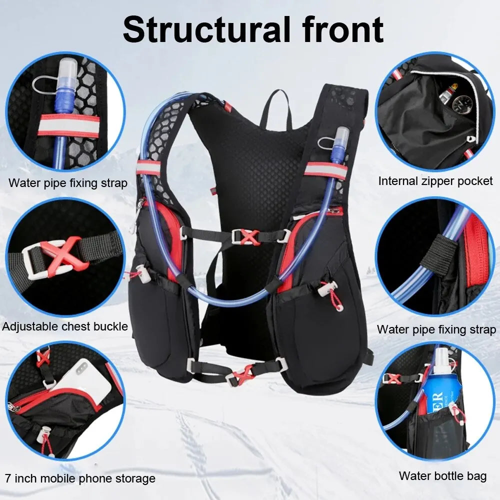 Ultralight Hydration Vest 5 L with 2 L Reservoir