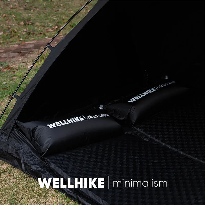 WELLHIKE Self-Inflating Sleeping Pad – Premium Comfort for Camping & Trekking