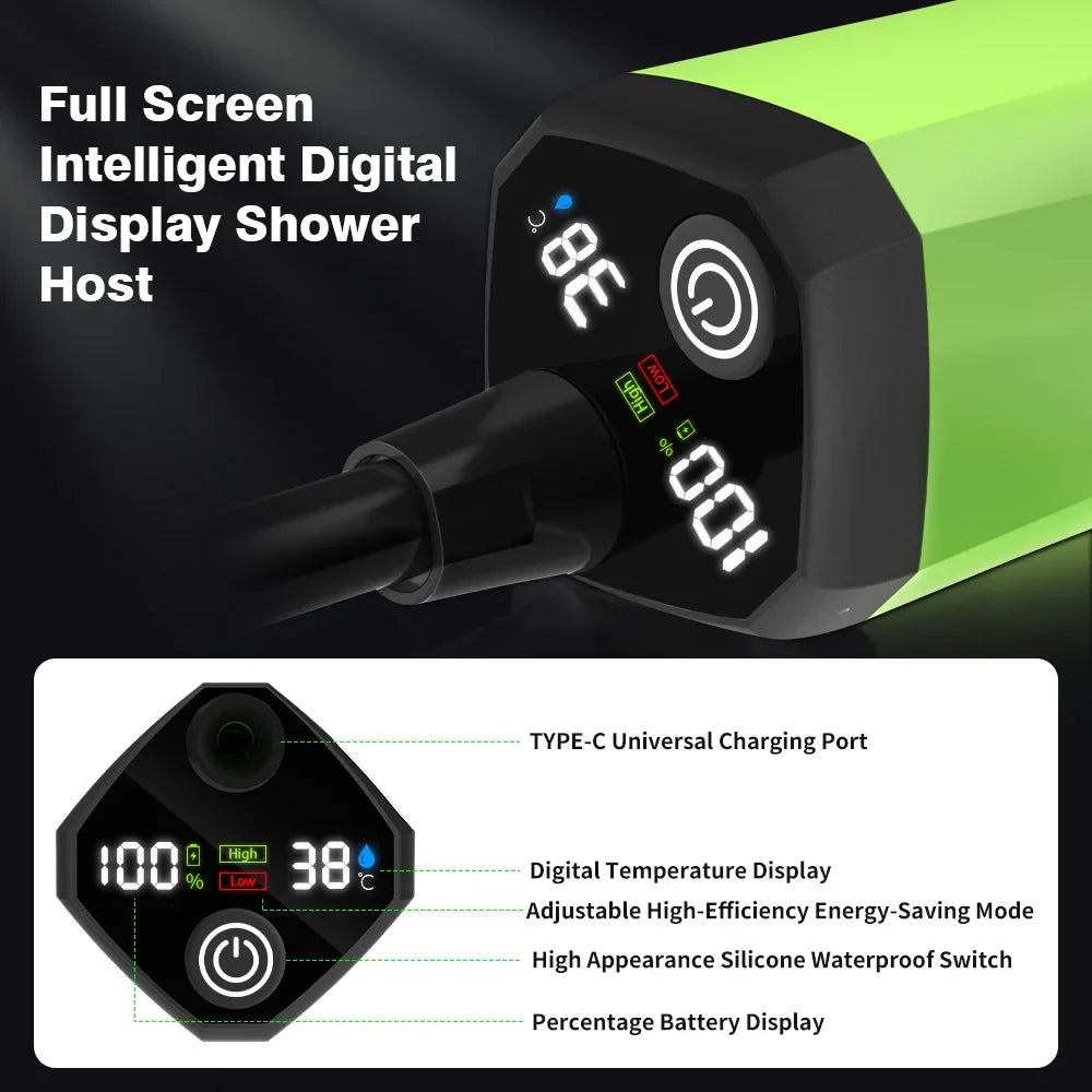 Portable Camping Shower Pump Outdoor Shower Kit