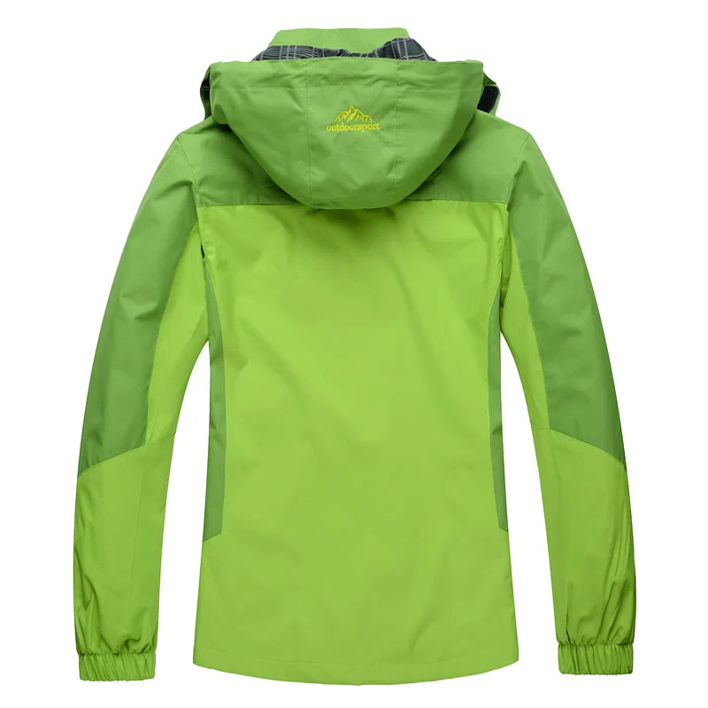 Women’s Waterproof Windproof Hiking Jacket and Pants Set