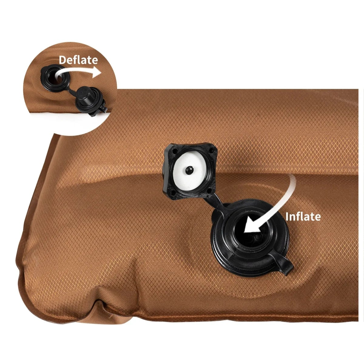 9 cm Inflatable Camping Air Mattress Portable with Pump