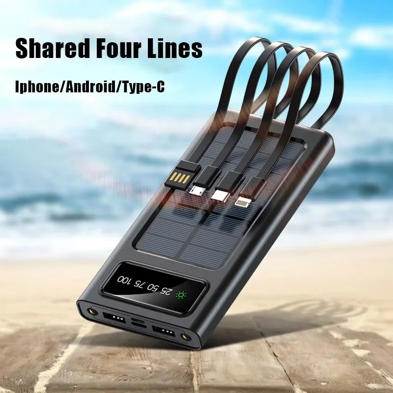 "Autonomous" external solar battery