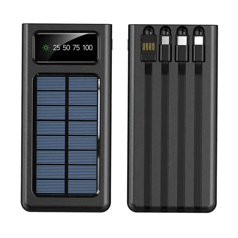 Portable Solar Battery Pack for Camping