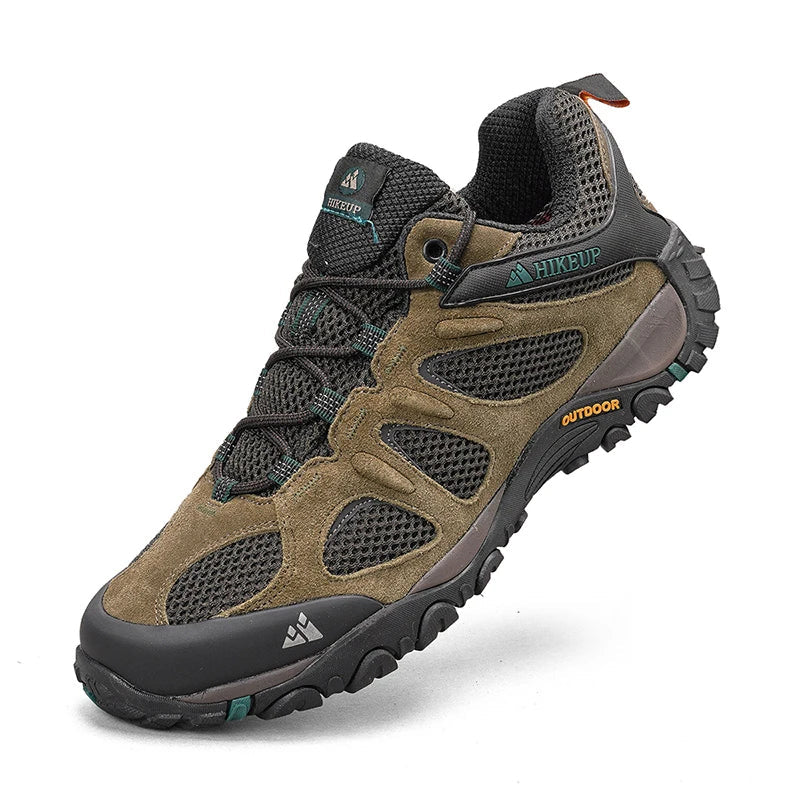 Men’s Outdoor Hiking Shoes – Non-Slip, Breathable & Splashproof