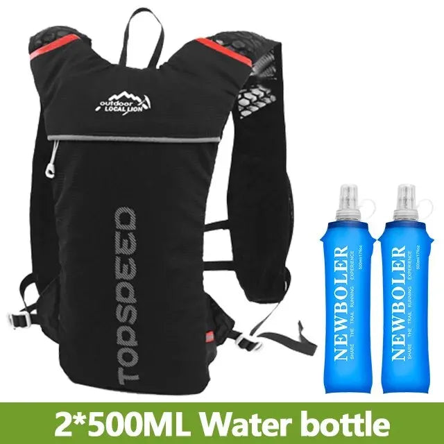NEWBOLER 5L Running Vest – Ultralight Hydration Pack with 2L Water Bladder