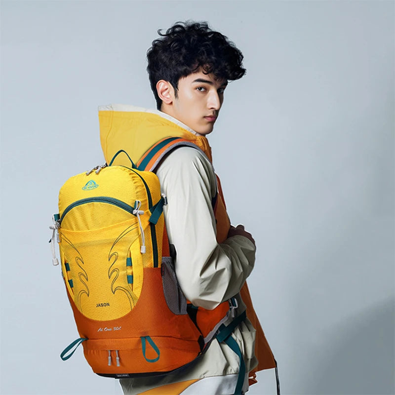 30L Hiking Backpack – Lightweight with Rain Cover for Trekking & Travel