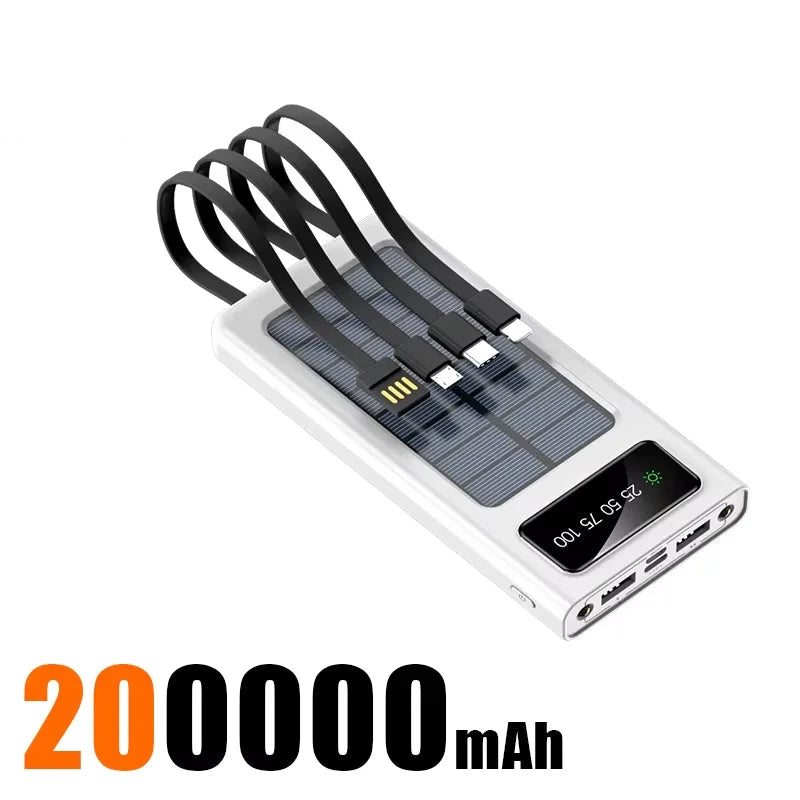 Portable Solar Battery Pack for Camping