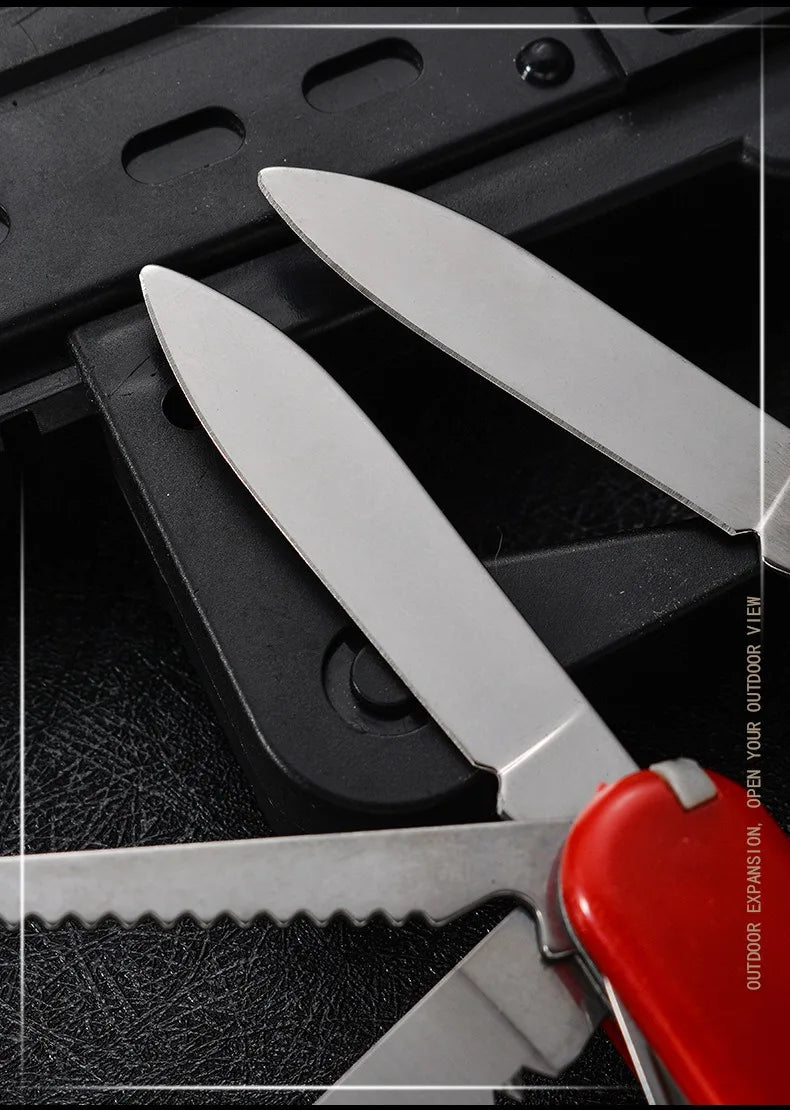 Multifunctional Folding Knife – Portable Stainless Steel Outdoor Tool