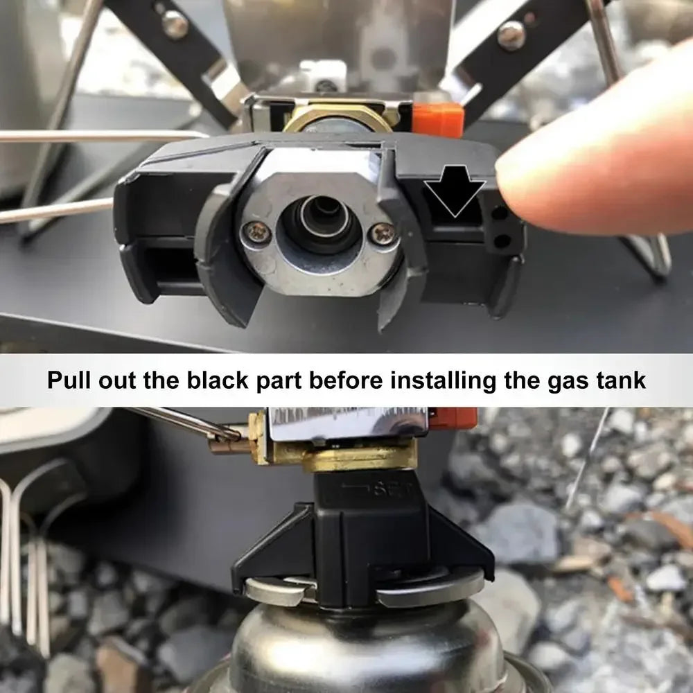 2600W Lightweight Windproof Portable Cassette Gas Stove