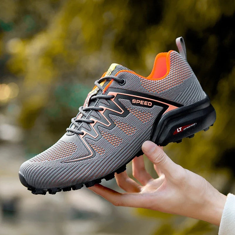 Men's Hiking Shoes Lightweight Breathable Mesh Upper