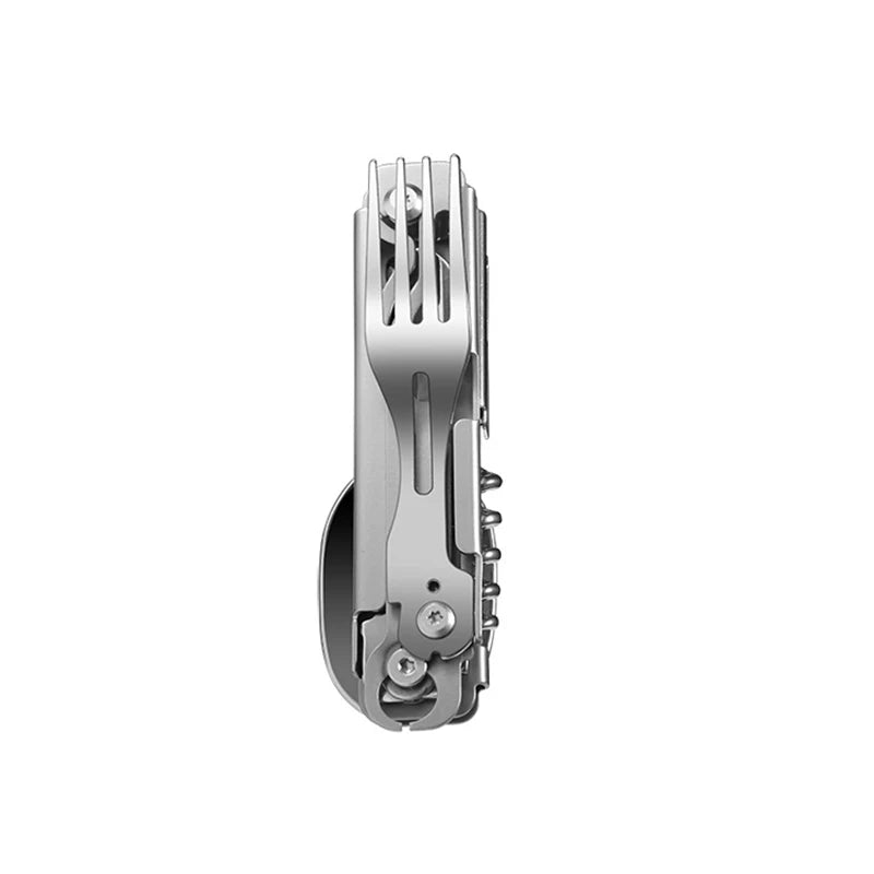 Survival Card Tool – Stainless Steel Multi-Tool with Saw