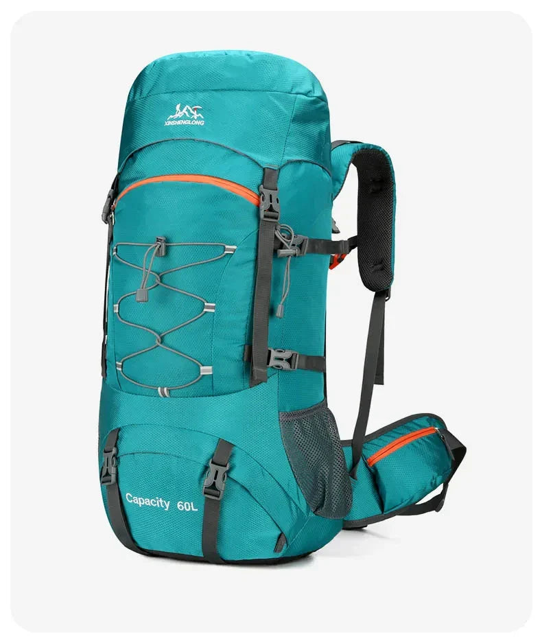 Hiking Backpack Large Capacity with Rain Cover for Camping