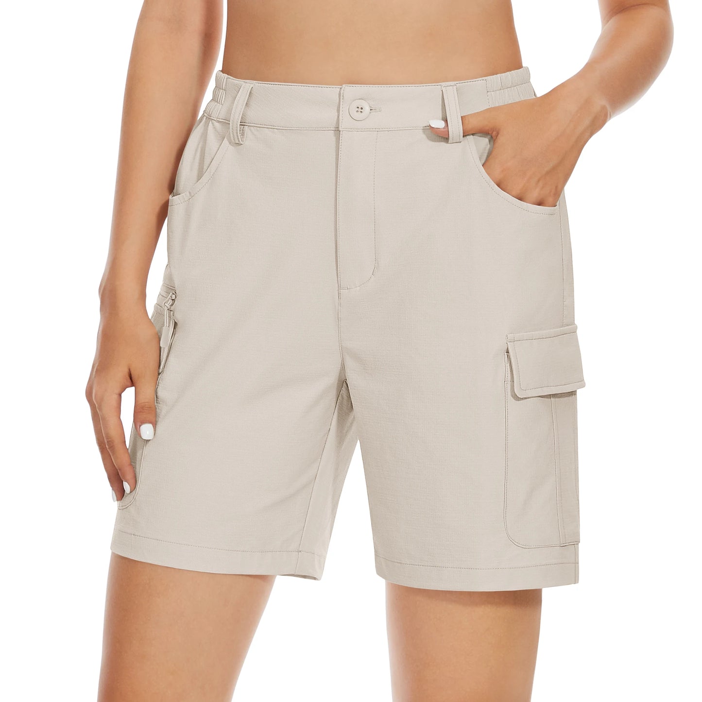 Women’s Summer Shorts – Waterproof, Quick-Dry & Zippered