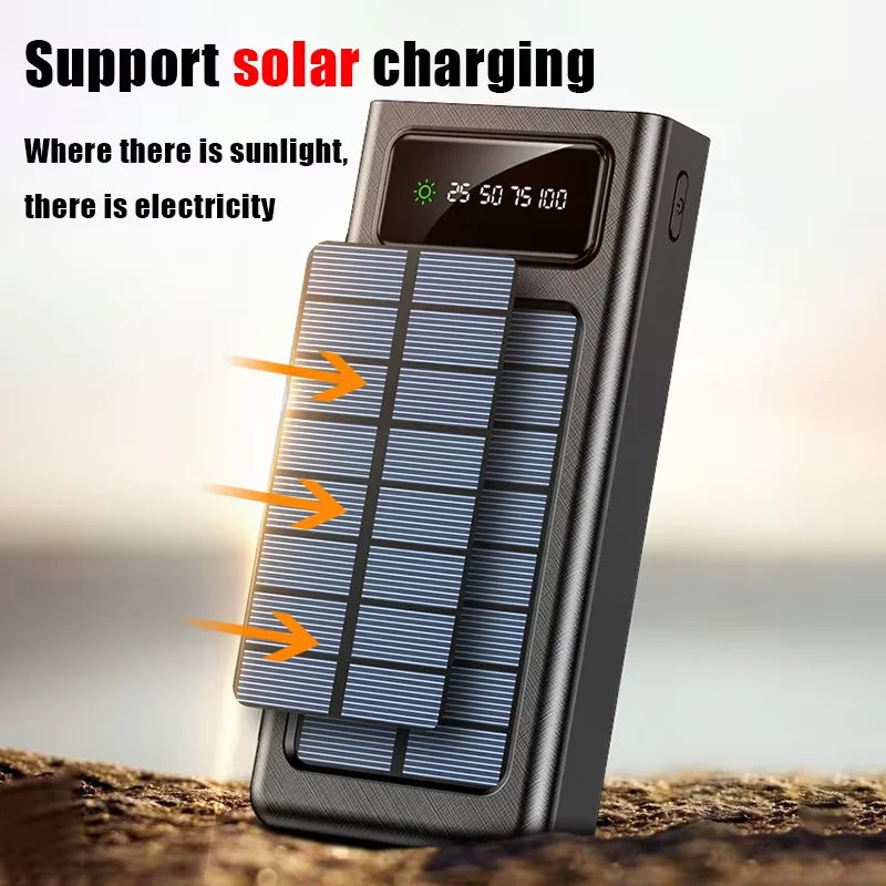 "Autonomous" external solar battery
