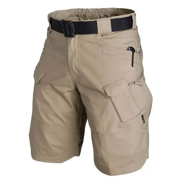 Men’s Tactical Cargo Shorts – Waterproof, Durable & Multi-Pocket