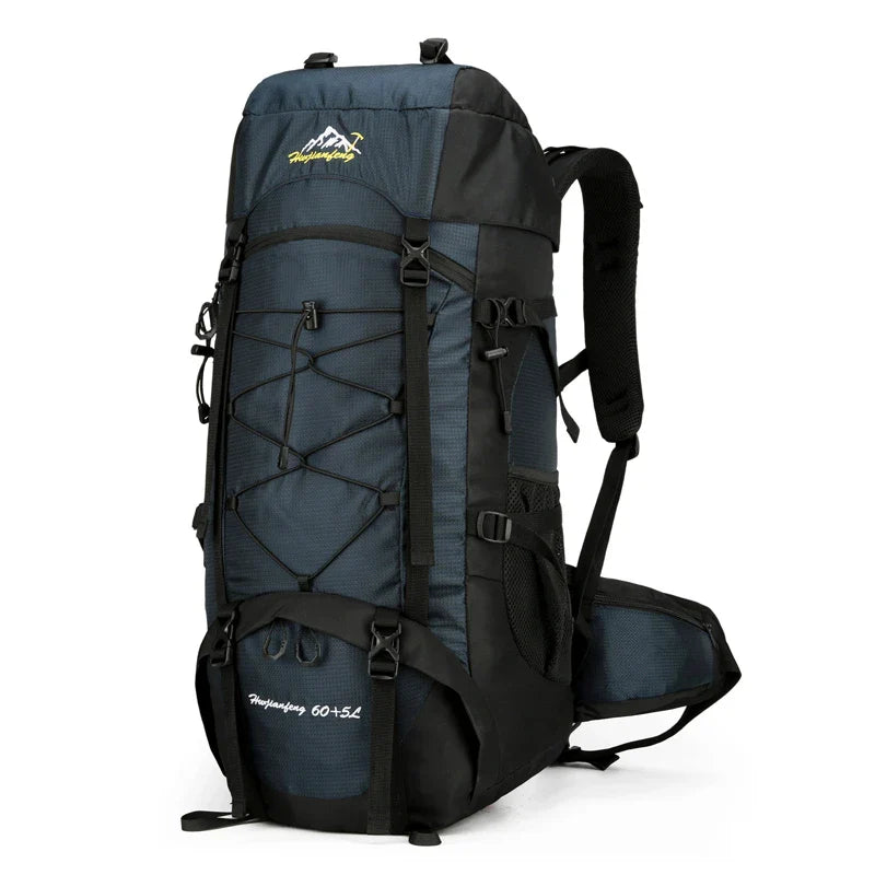Large Capacity Hiking Backpack with Shoe Pocket for Travel