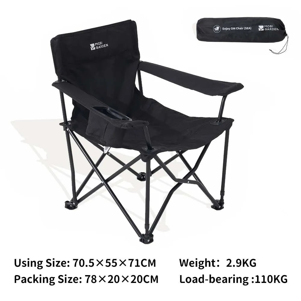 MOBI GARDEN Folding Chair – Comfortable, Portable & Durable