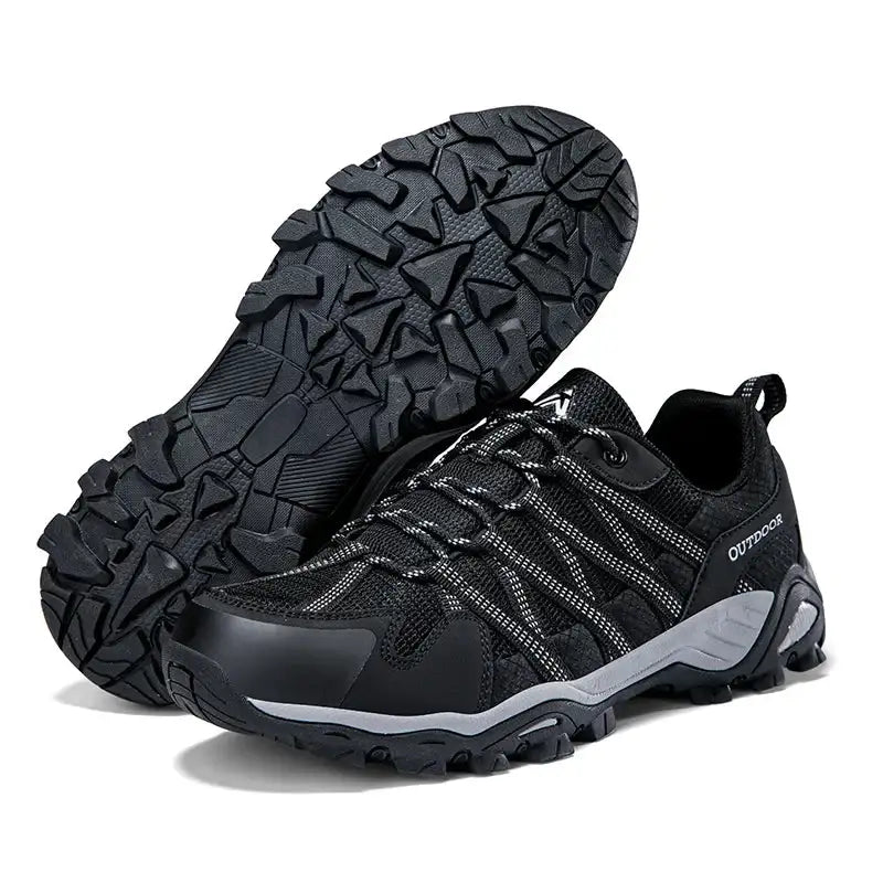 Unisex Lightweight Breathable Non-Slip Hiking Shoes - The PeakTrail