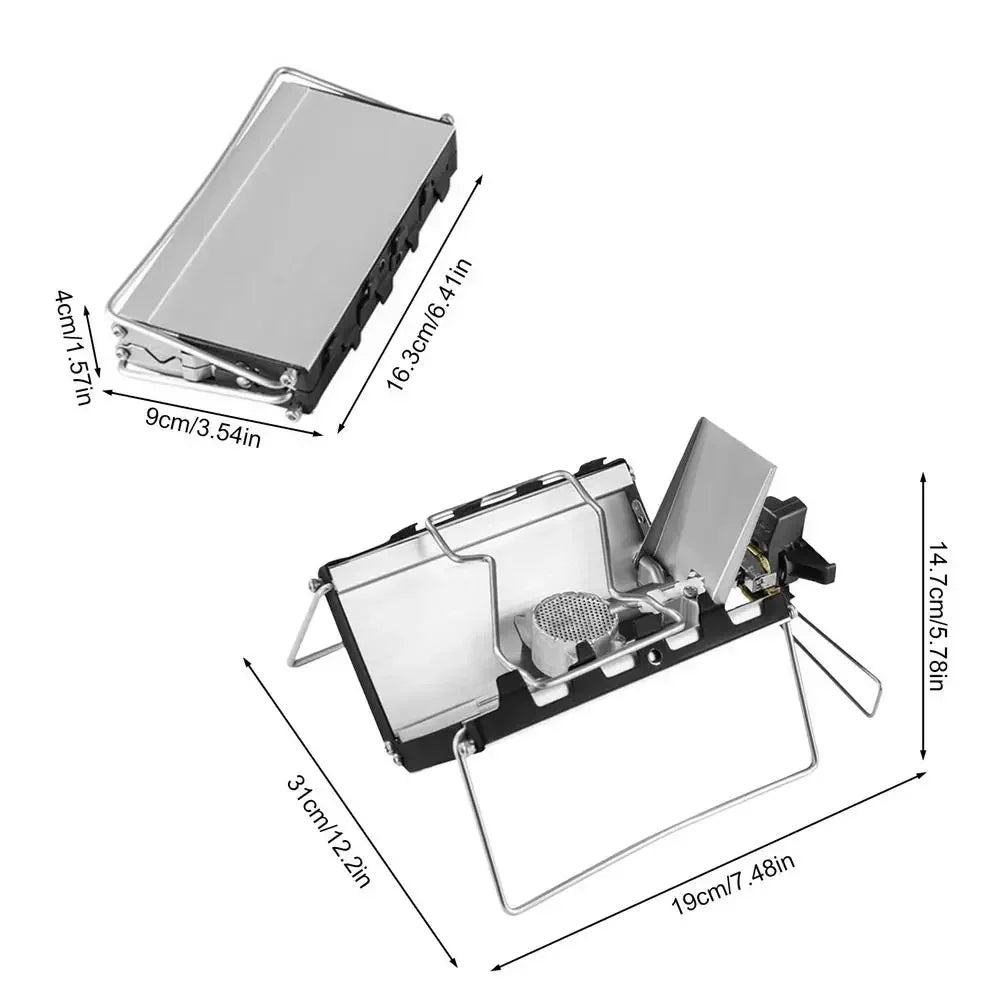 2600W Lightweight Windproof Portable Cassette Gas Stove
