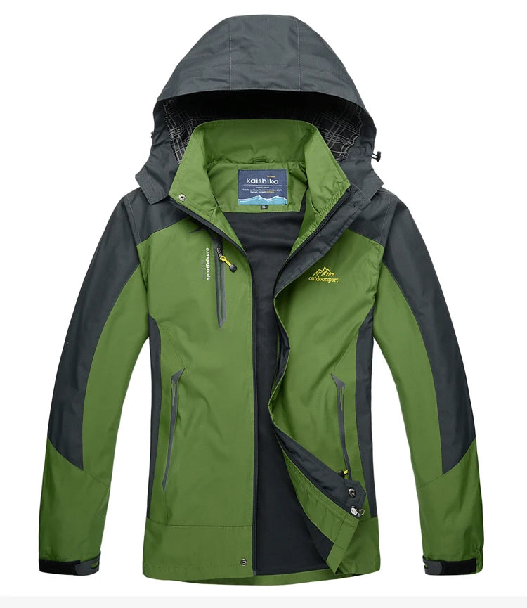 Men’s Hiking Jacket – Waterproof, Windproof & Lightweight