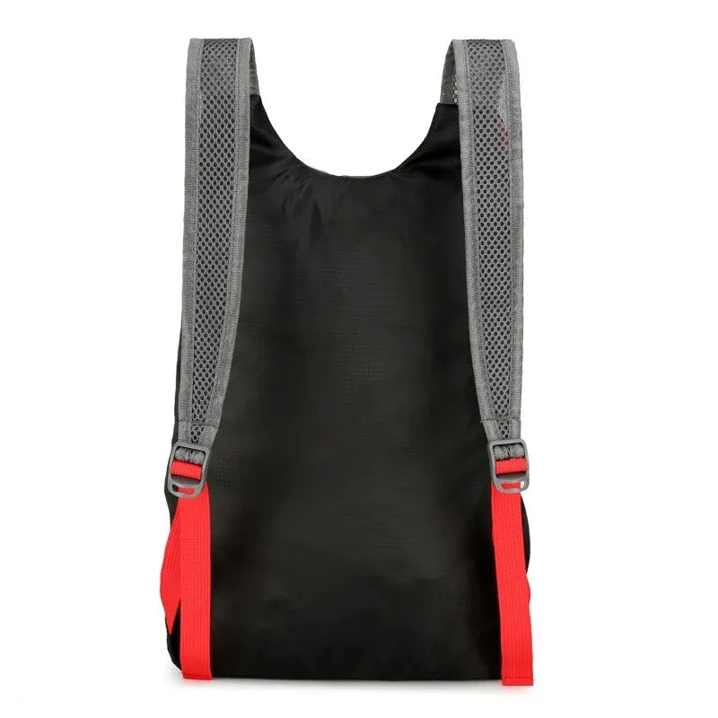 Lightweight Waterproof Nylon Folding Backpack for Camping and Hiking