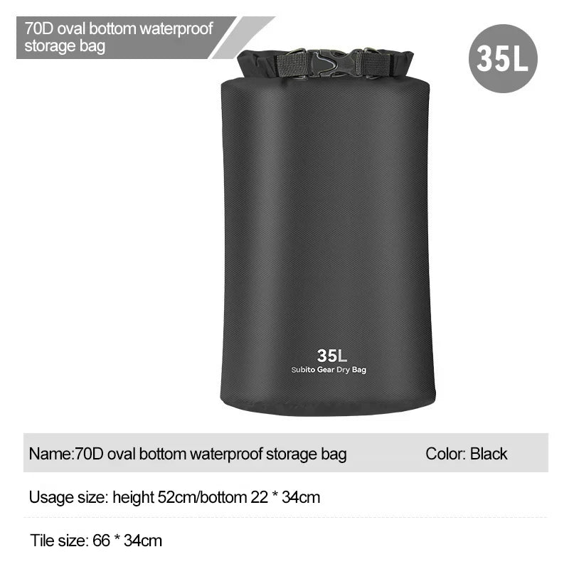 Ultralight Dry Bag – 3L to 35L Waterproof Sack for Outdoor & Watersports