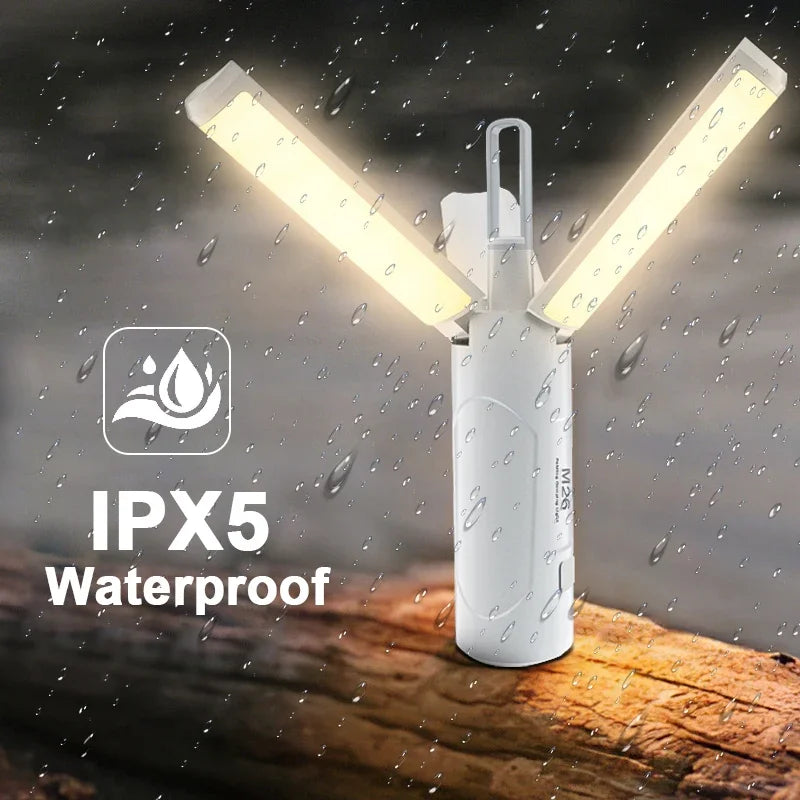 Foldable LED Camping Lantern Portable for Hiking and Tent