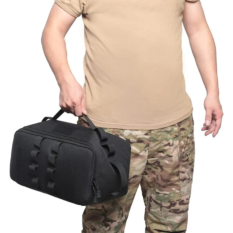 Camping Storage Bag – Gas Canister, Tools & Cookware Organizer