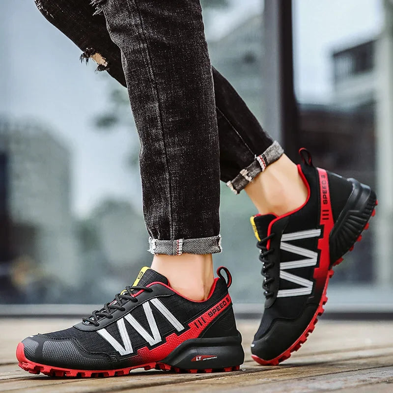 Men's Off Road Hiking Shoes Large Size Rubber Outsole EVA Insole