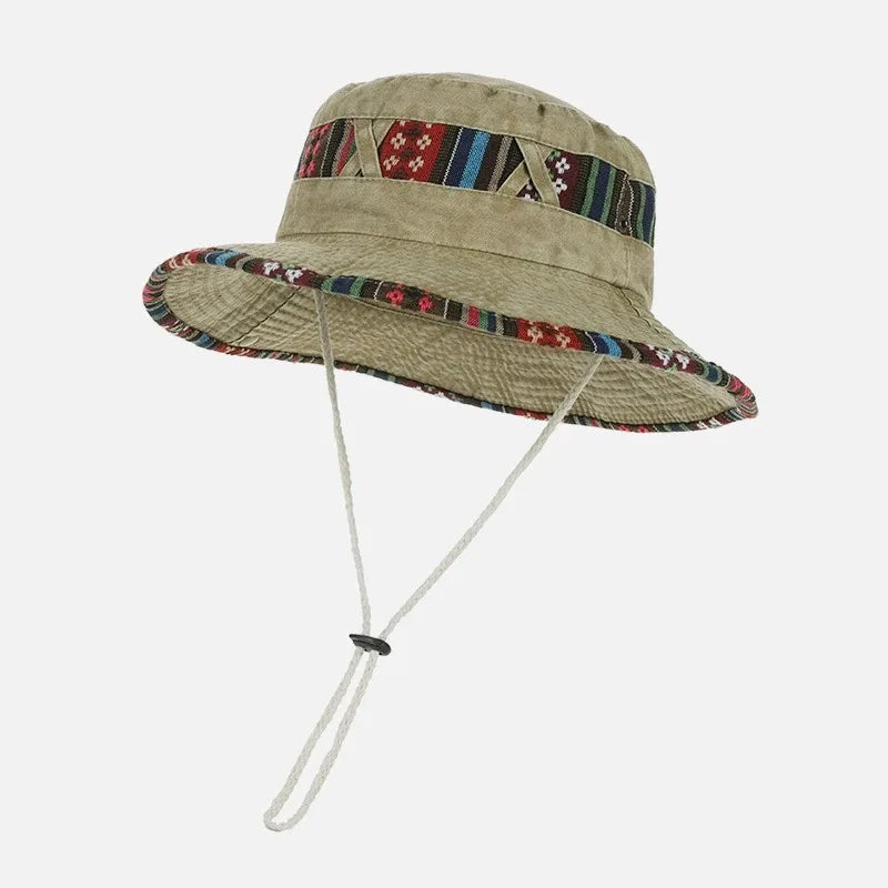 Camouflage Bucket Hat Wide Brim 60 cm Sun Protection