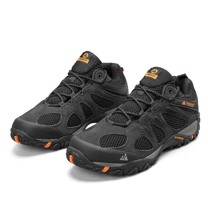 Men’s Breathable Non-Slip Splashproof Hiking Shoes - The PeakTrail