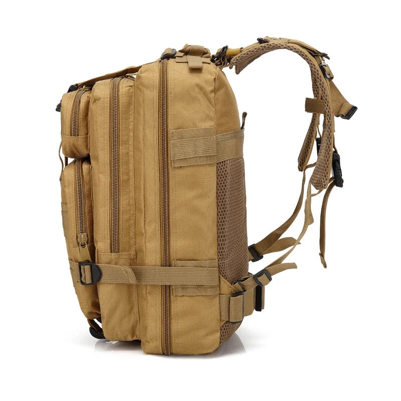Camouflage Hiking Backpack Nylon Durable Multi Pocket