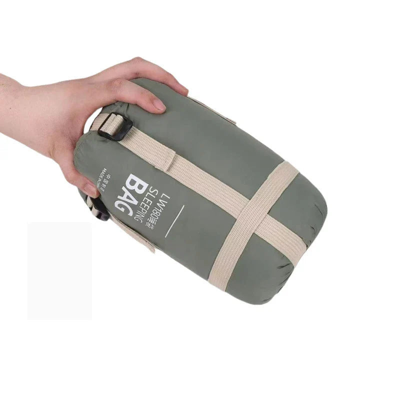 Ultralight Adult Sleeping Bag Compact Waterproof Washable Down Cotton