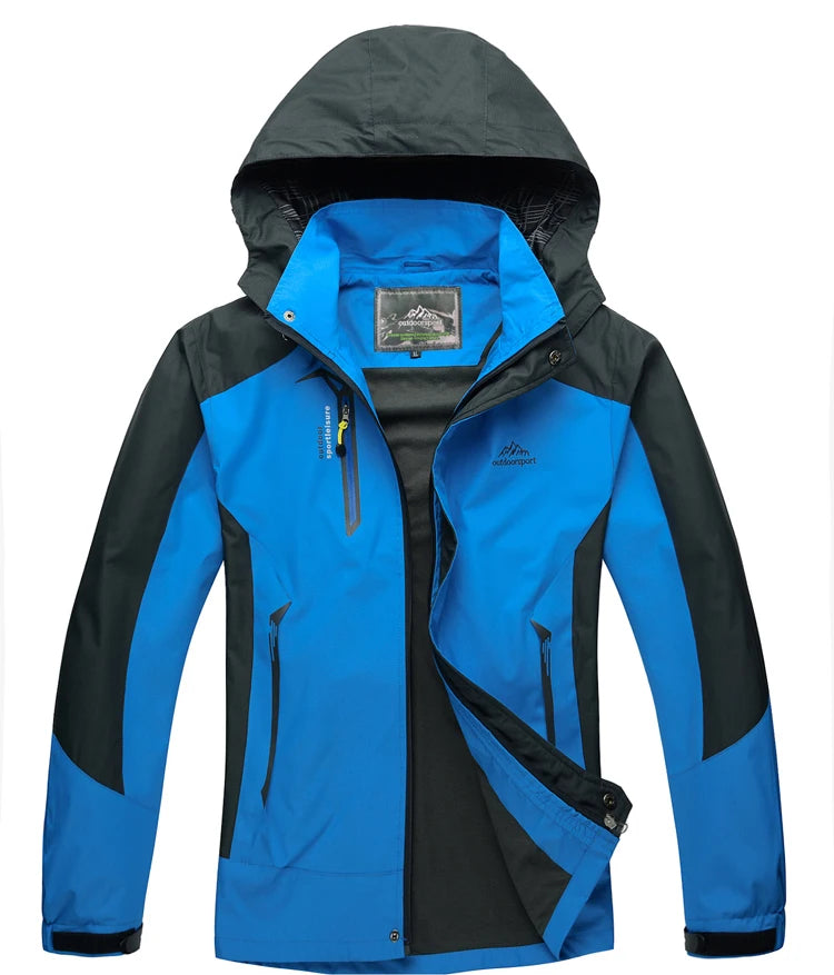 Men’s Hiking Jacket – Waterproof, Windproof & Lightweight