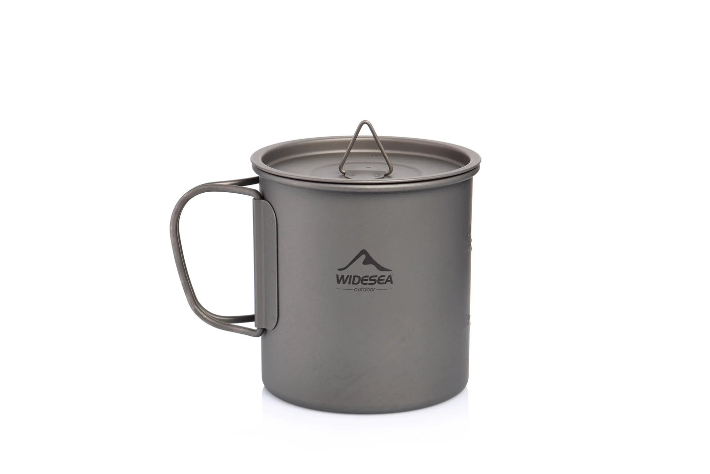 Lightweight Titanium Camping Mug for Hiking