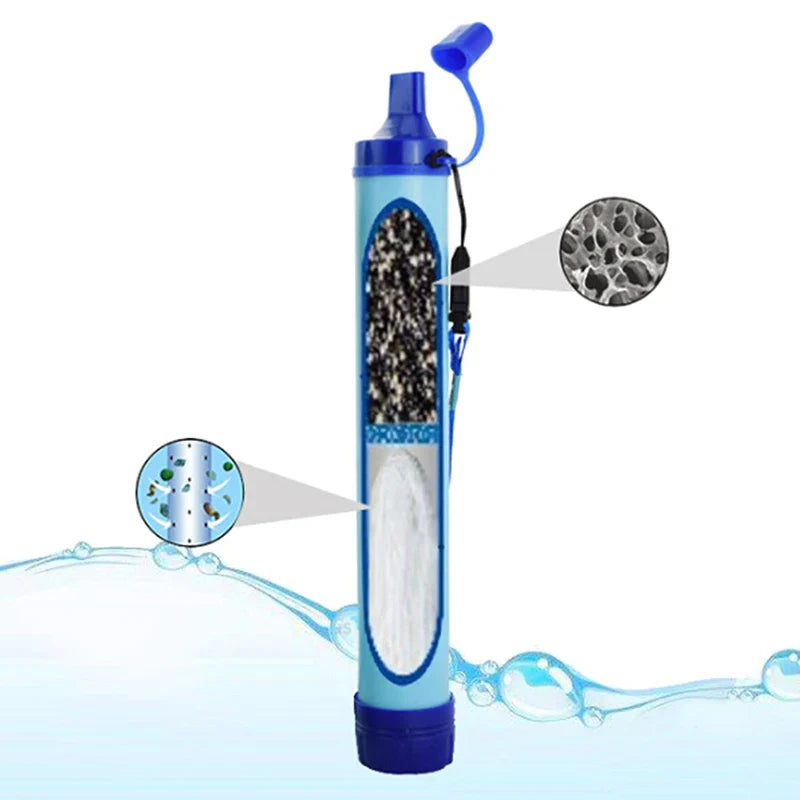 Portable Water Purifier Outdoor Filter for Hiking and Camping