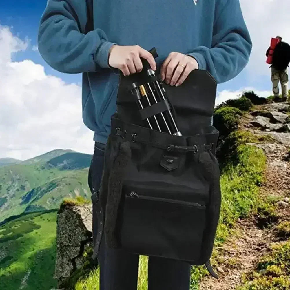 4-Section Aluminum Folding Hiking Stick – Lightweight with Non-Slip Grip