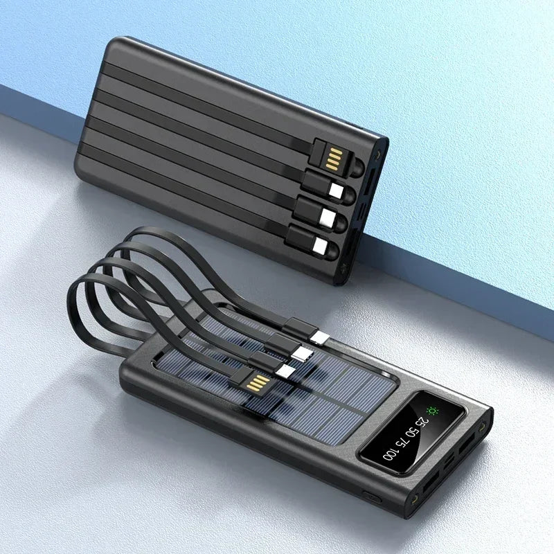 Portable Solar Battery Pack for Camping
