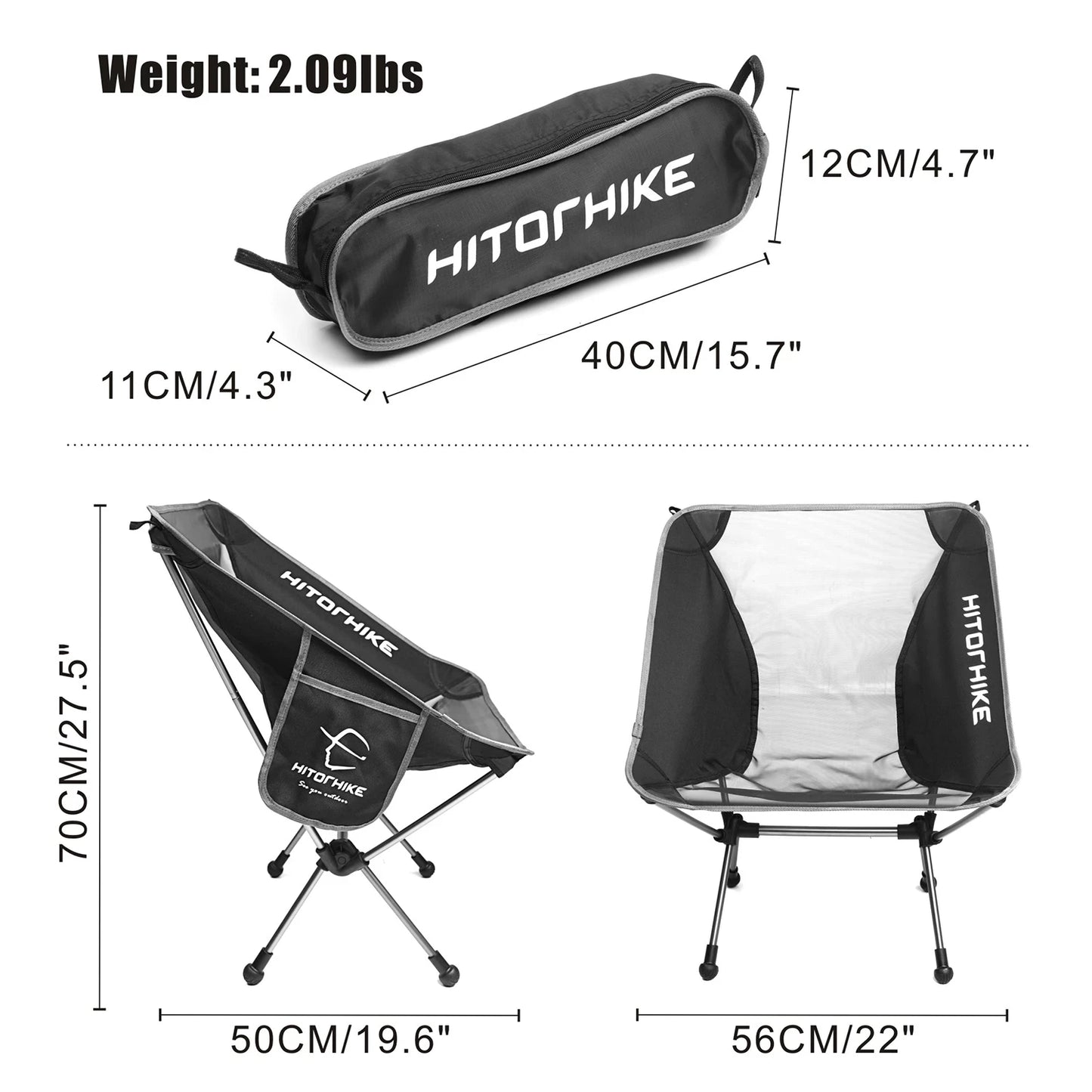 Ultralight Folding Chair – Compact & Portable