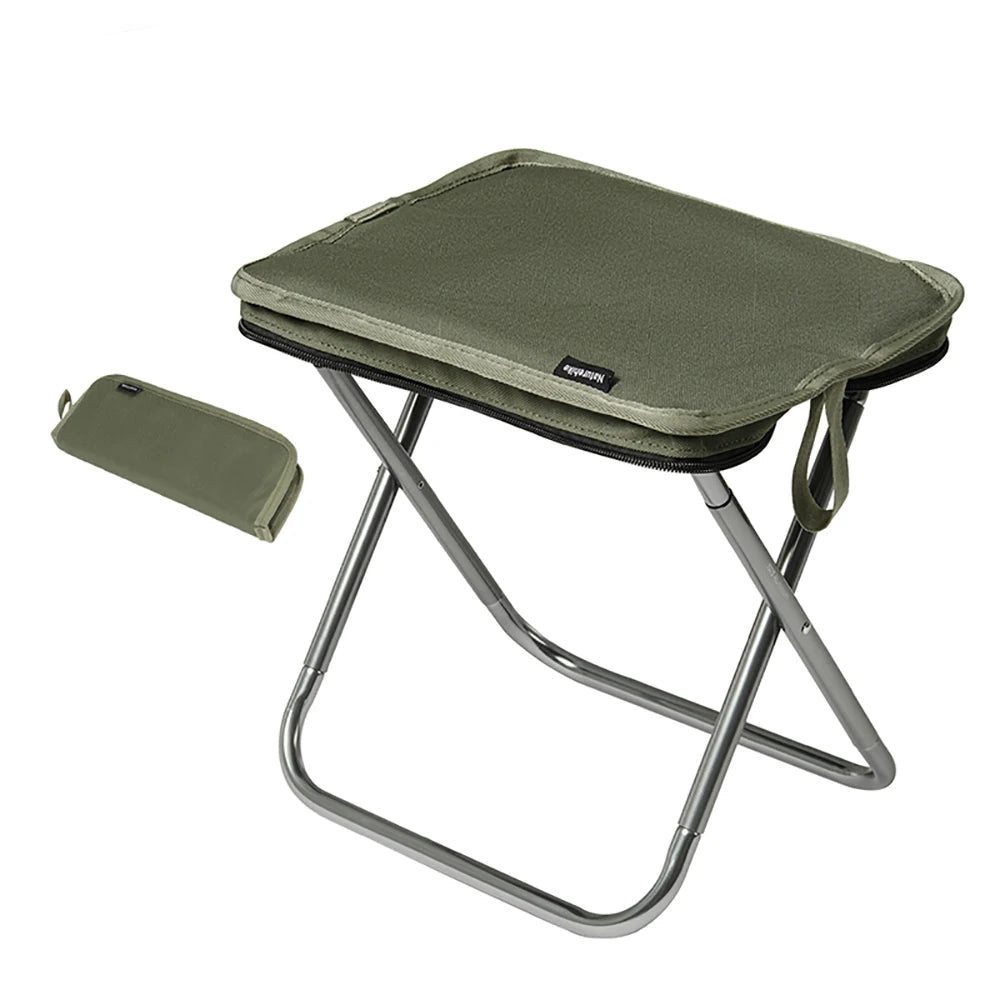 Camping Chair Folding Aluminum Frame with Padded Cushion - The PeakTrail