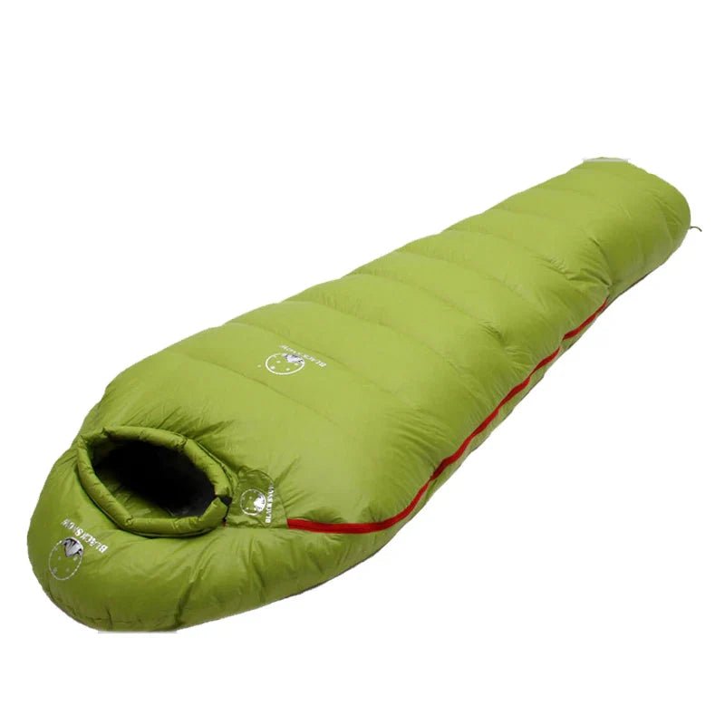 Goose Down Mummy Sleeping Bag Thermal for Camping and Travel - The PeakTrail