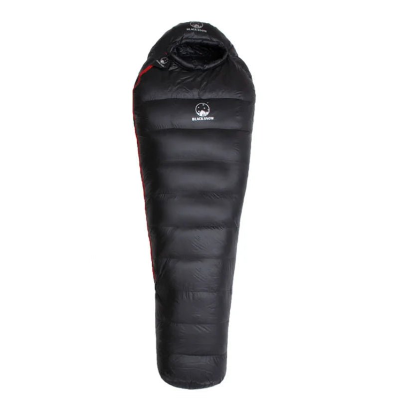 Goose Down Mummy Sleeping Bag Thermal for Camping and Travel - The PeakTrail