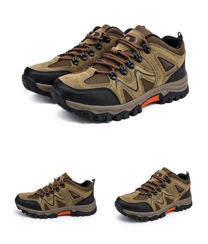 Men's Height Boost Hiking Shoes Rugged for Mountain Trails - The PeakTrail
