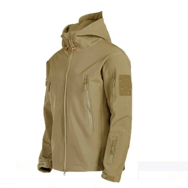 Men's Tactical Jacket Warm Outdoor Design for Hiking - The PeakTrail
