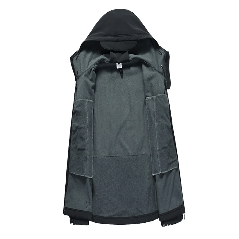 Men's Tactical Jacket Warm Outdoor Design for Hiking - The PeakTrail