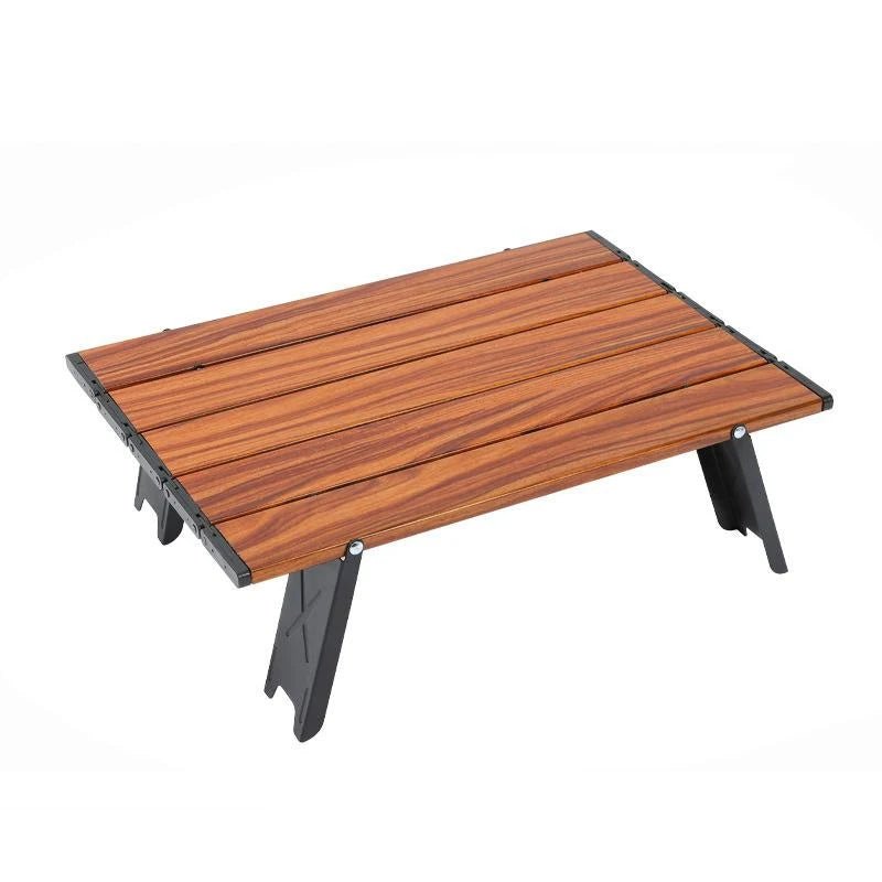 Mini Folding Camping Table Ultralight Aluminum Side Table - The PeakTrail