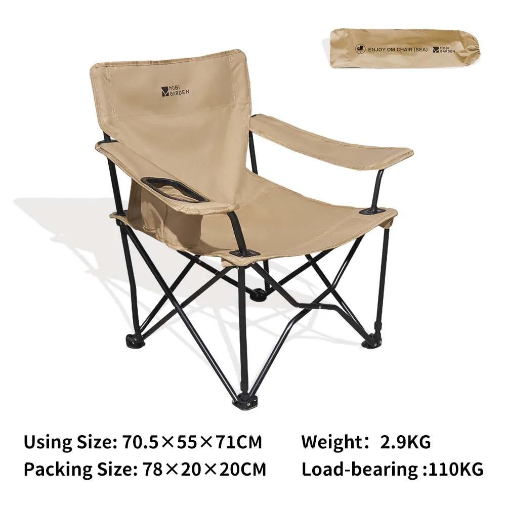 Mobi Garden Camping Chair Comfortable and Portable - The PeakTrail