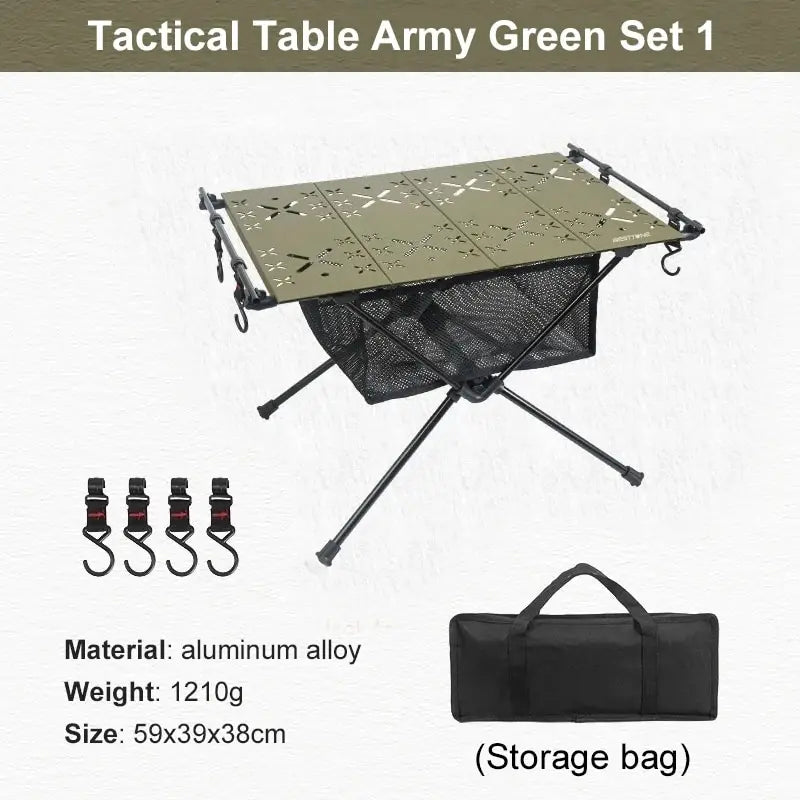 Multifunctional Folding Camping Table for Outdoor Use - The PeakTrail